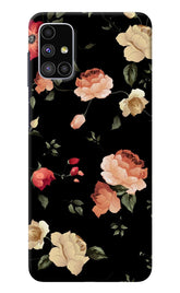 Flowers Samsung M51 Back Cover